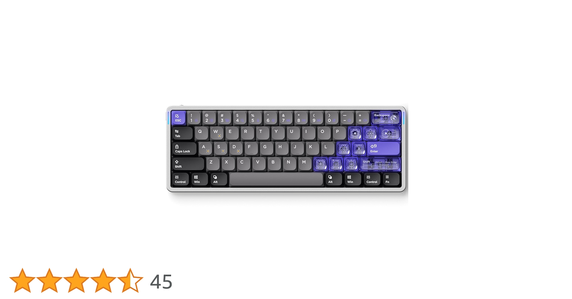 Amazon | nuphy Air60 HE 磁気スイッチ ゲーミングキーボード 61キー